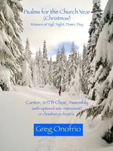 Christmas: Mass During the Night - Responsorial Psalm Orchestra sheet music cover